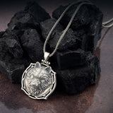 Wild Wolf Necklaces, Sterling Silver Wolf Pendants, Animal Necklace For Mens, Gift For Man, Gift For Father's, Unique Gift For Father's Day