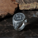 Sterling Silver Masonic Rings, Freemason G Class Rings, Master Mason Compass Rings, Best Gifts For Masonic Men, Unique Gift For Father's Day