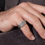 Master Mason Rings, Sterling Silver Masonic Ring, Statement Masons Ring, Freemason Rings, Signet Ring For Men, Unique Gift For Father's Day