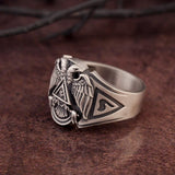 Sterling Silver Statement Masons Ring, Double Headed Masonic Eagle Ring, Freemasons Rings, Men's Signet Rings, Unique Gift For Father's Day