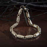 Sterling Silver Chain Bracelets, Silver Jewelry For Man, Gourmet Bracelet, Men's Chain Bracelet, Gift For Men, Unique Gift For Father's Day