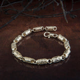 Sterling Silver Chain Bracelets, Silver Jewelry For Man, Gourmet Bracelet, Men's Chain Bracelet, Gift For Men, Unique Gift For Father's Day