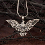 Eagle Necklace, Necklace For Men's, Silver Eagle Pendant, Gift For Dad, Winged Eagle Necklace, American Eagle, Unique Gift For Father's Day