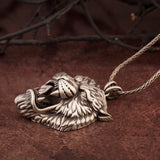 Wild Tiger Necklace, Silver Tiger Pendant, Animal Pendant, Big Cat Necklace, Gift For Men, Tiger Head Pendant, Unique Gift For Father's Day