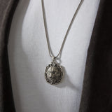 Wild Wolf Necklaces, Sterling Silver Wolf Pendants, Animal Necklace For Mens, Gift For Man, Gift For Father's, Unique Gift For Father's Day