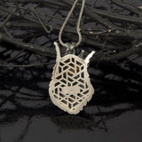 Sterling Silver Gorilla Necklace, King Crowned Gorilla Pendant, Monkey Pendant, Gift For Man, Animal Pendants, Unique Gift For Father's Day