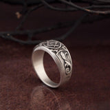 Master Mason Rings, Sterling Silver Masonic Ring, Statement Masons Ring, Freemason Rings, Signet Ring For Men, Unique Gift For Father's Day