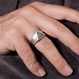 Freemason Ring, 925 Silver Master Masonic Rings, Freemasonry Ring, Knights Templar Rings, Illuminati Eye Ring, Unique Gift For Father's Day