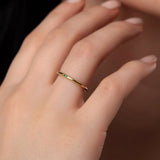 Dainty Stackable Birthstone Ring