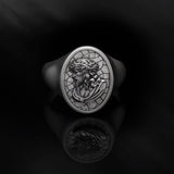 Sterling Silver Jesus Statement Ring, Jesus Christ Ring, Christian Jewelry, Gift For Fathers, Religious Rings, Unique Gift For Father's Day