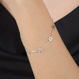 Custom Initial Letter Bracelet