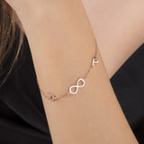 Custom Initial Bracelet – Personalized Letter Bracelet