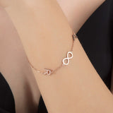 Custom Initial Bracelet – Personalized Letter Bracelet