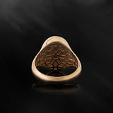 14K Solid Gold Christ Jesus Man Ring, 10K Jesus Statement Rings for Men, Gifts For Men, 18K Religious Rings, Unique Gift For Father's Day