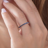 Full Infinity Birthstone Rings