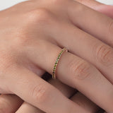 Full Infinity Birthstone Rings