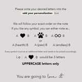 Personalized Sideways Initial Necklace