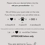 Custom Birthstone & Initial Bracelet