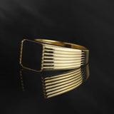 Men’s Black Onyx Square Gold Ring – Solid 10K, 14K & 18K Gold