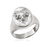 14K Gold Ram Ring For Men, Men's Gold Statement Rings, 18K Solid Gold Ram Zodiac Ring, Animal Jewelry For Men, Unique Gift For Father's Day