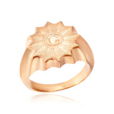 Solid Gold Masonic Star Rings, Religious Jewelry Gift For Mason Men's, 14K Master Mason Bands, Freemason Ring, Unique Gift For Father's Day