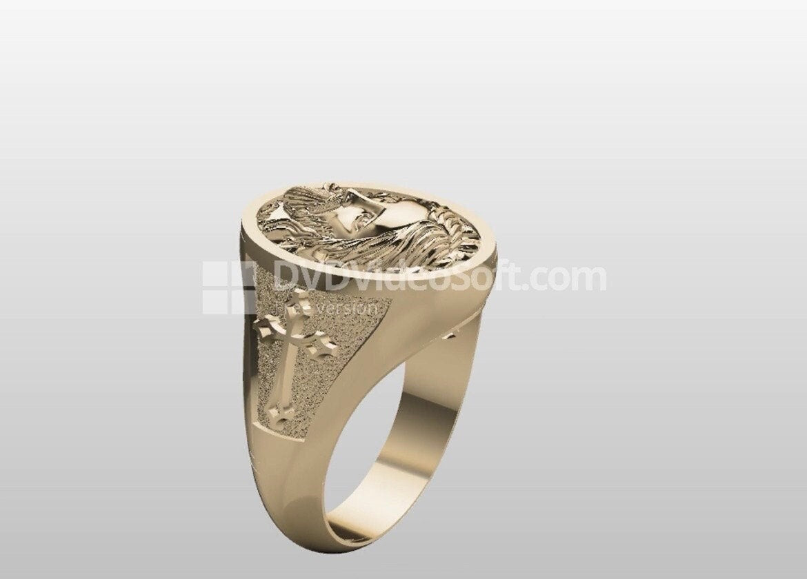 10k size 12 custom ring