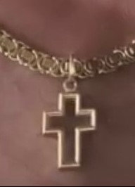 Silver custom cross Best Gifts For Father's Day