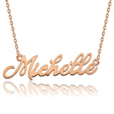 Dainty Handwritten Name Necklace
