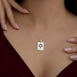 Customizable Star of David Name Necklace
