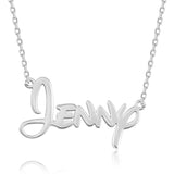 Custom Name Necklace in Script Font