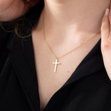 Dainty Cross Necklace For Women