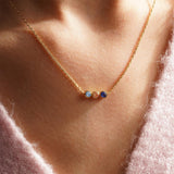 Family Birthstone Necklace For Women