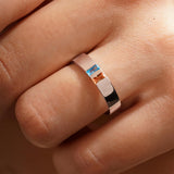 Bold Birthstone Baguette Ring