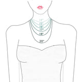 Oval Shaped Birthstone Necklace